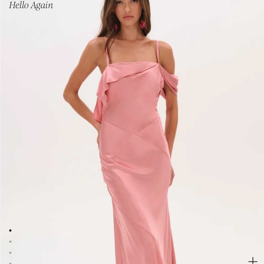 For Love And Lemons Strapless Pink Dress